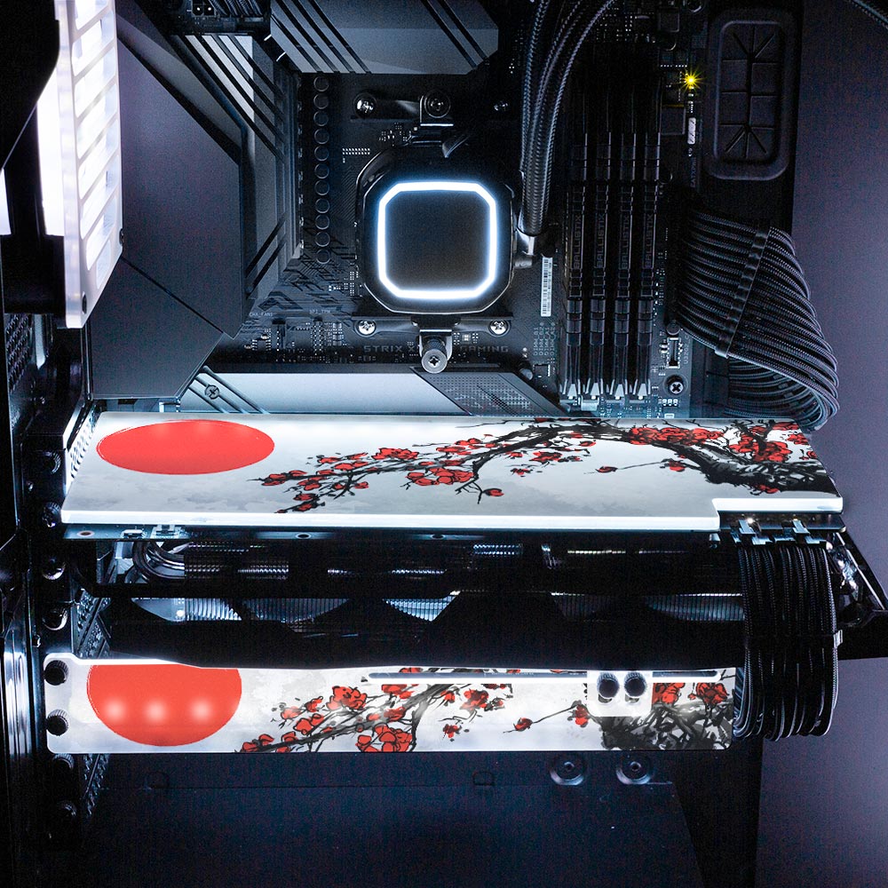 Ddjvigo - 'Nature' | Custom RGB GPU Backplate by V1 Tech | Tailored to ...