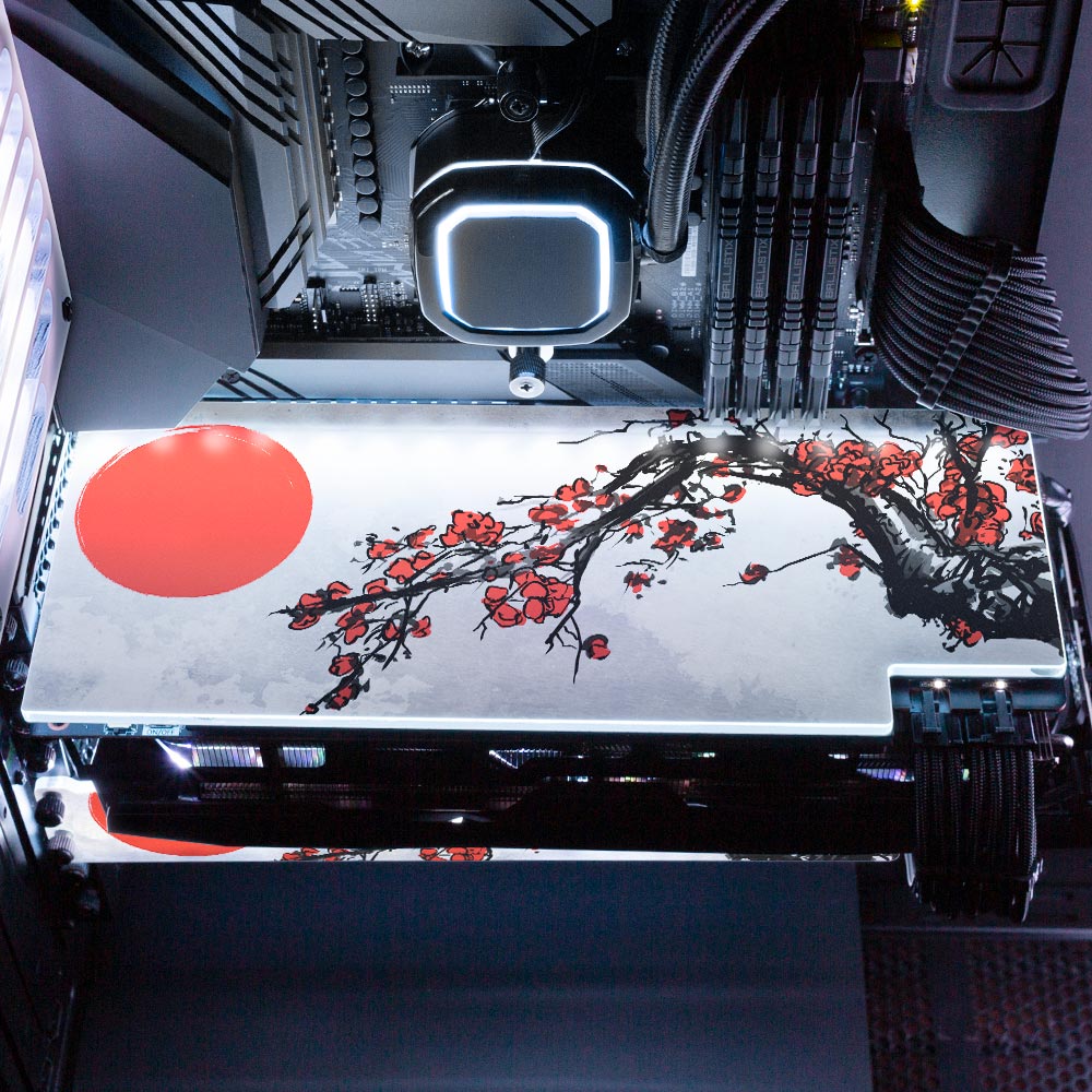 Ddjvigo - 'Nature' | Custom RGB GPU Backplate by V1 Tech | Tailored to ...