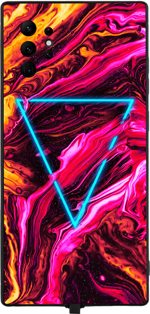 Neon Pink RGB LED Protective Phone Case for iPhone and Samsung Models - Geoglyser - V1 Tech