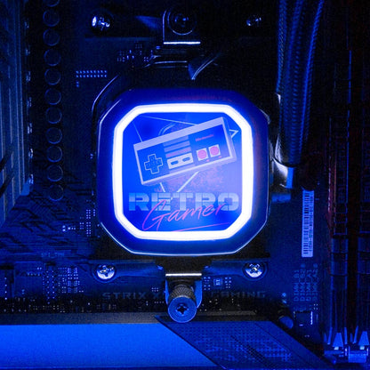 Night Owl Gamer AIO Cover for Corsair RGB Hydro Platinum and Pro Series (H100i, H115i, H150i, H100X, XT, X, SE, H60) - Ddjvigo - V1Tech