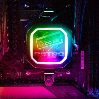 Night Owl Gamer AIO Cover for Corsair RGB Hydro Platinum and Pro Series (H100i, H115i, H150i, H100X, XT, X, SE, H60) - Ddjvigo - V1Tech
