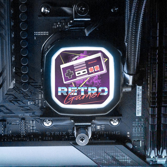 Night Owl Gamer AIO Cover for Corsair RGB Hydro Platinum and Pro Series (H100i, H115i, H150i, H100X, XT, X, SE, H60) - Ddjvigo - V1Tech