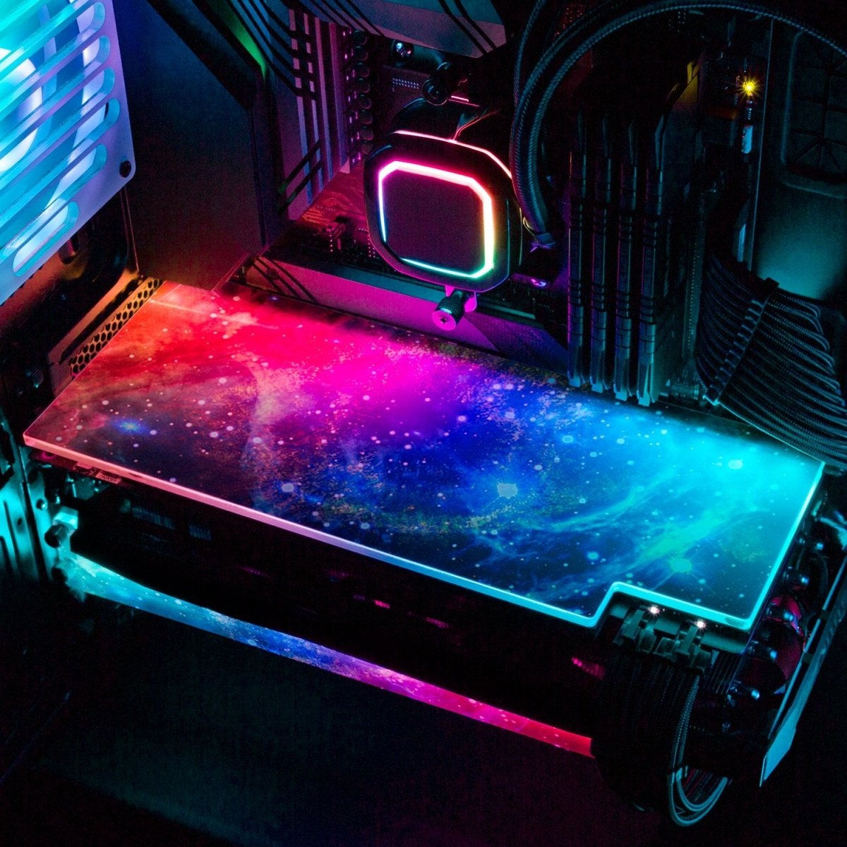 'Nova' Custom Design RGB GPU Backplate by V1 Tech | Tailored To Fit Any ...