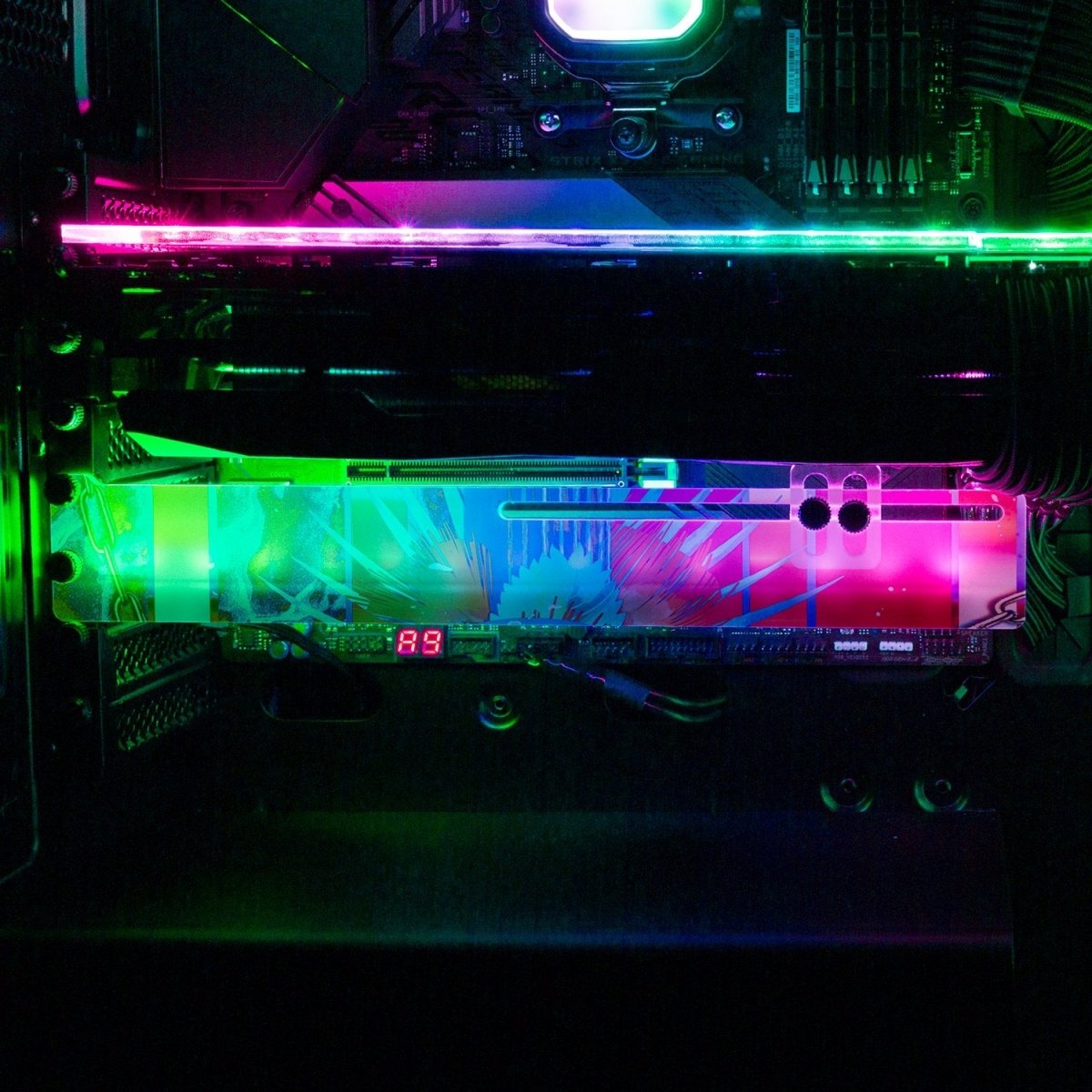 Gpu Rack Amd Rgb GPU Support Brackets – Page 2 – V1 Tech