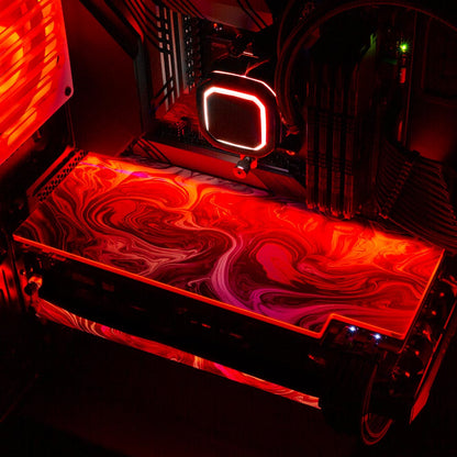 Pink Dreams RGB GPU Backplate - Geoglyser - V1Tech