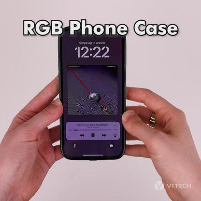 Diamond Portal RGB LED Protective Phone Case for iPhone and Samsung Models