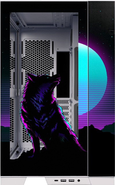 Retro Wolf | EVO Printed Case - Ddjvigo - V1 Tech