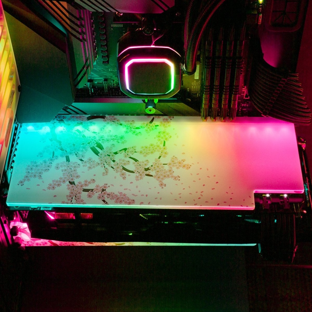 Sakura RGB GPU Backplate