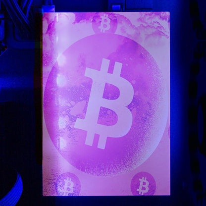 Soul of the Bitcoin 2 RGB HDD Cover Vertical - Donnie Art - V1Tech