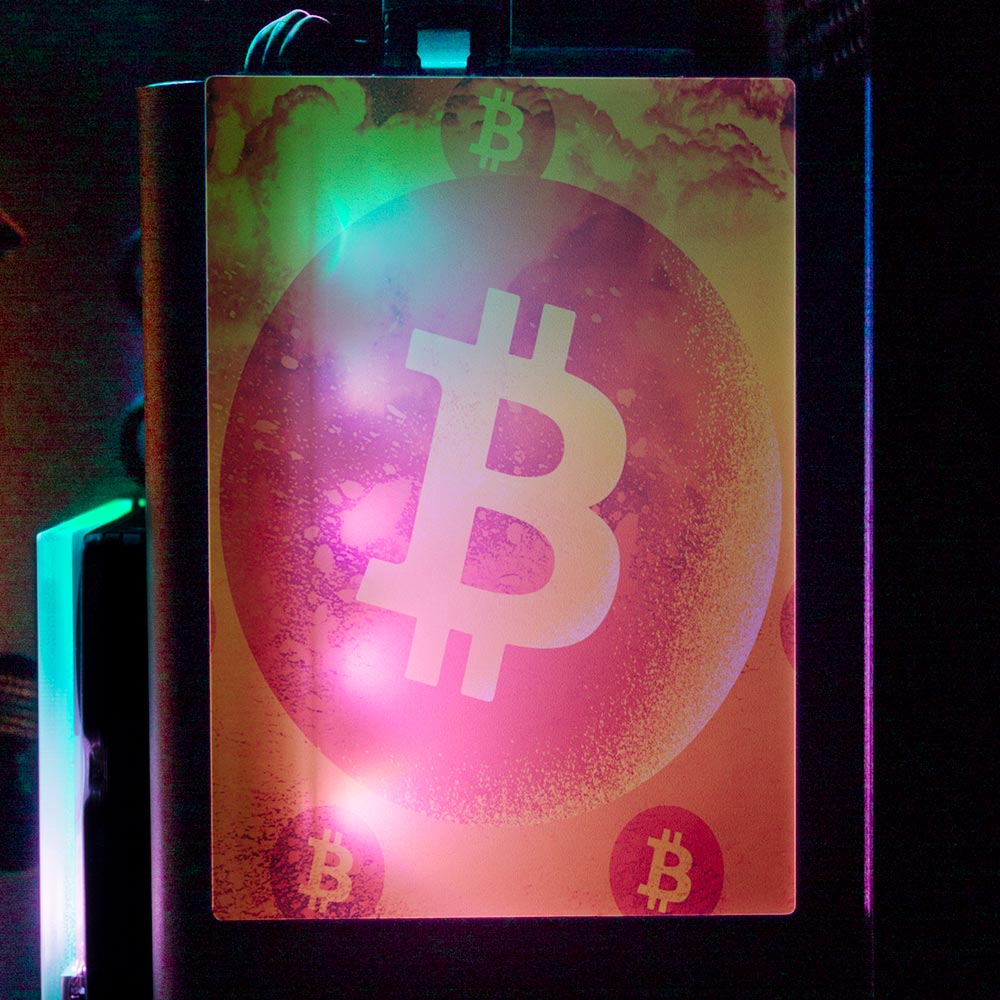 Soul of the Bitcoin 2 RGB SSD Cover Vertical - Donnie Art - V1Tech