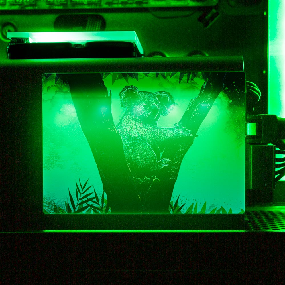 Soul of the Koala RGB SSD Cover Horizontal - Donnie Art - V1Tech