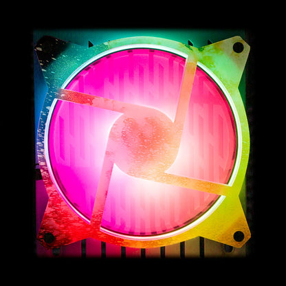 Soul of the Orange Windmill Fan Grill (120mm and 140mm) - Donnie Art - V1Tech
