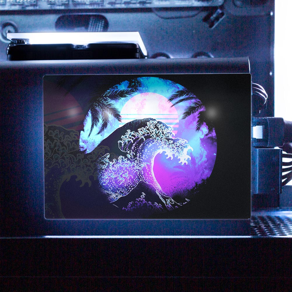 V1 Tech Store Soul of the Retrowave 2 RGB SSD Cover Horizontal - Donnie Art - V1Tech ...