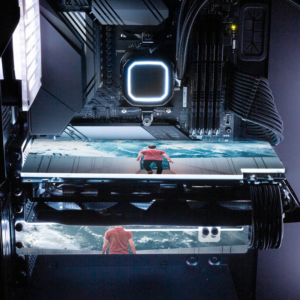 Space Wanderer RGB GPU Support Bracket - Perphotal - V1Tech – V1 Tech
