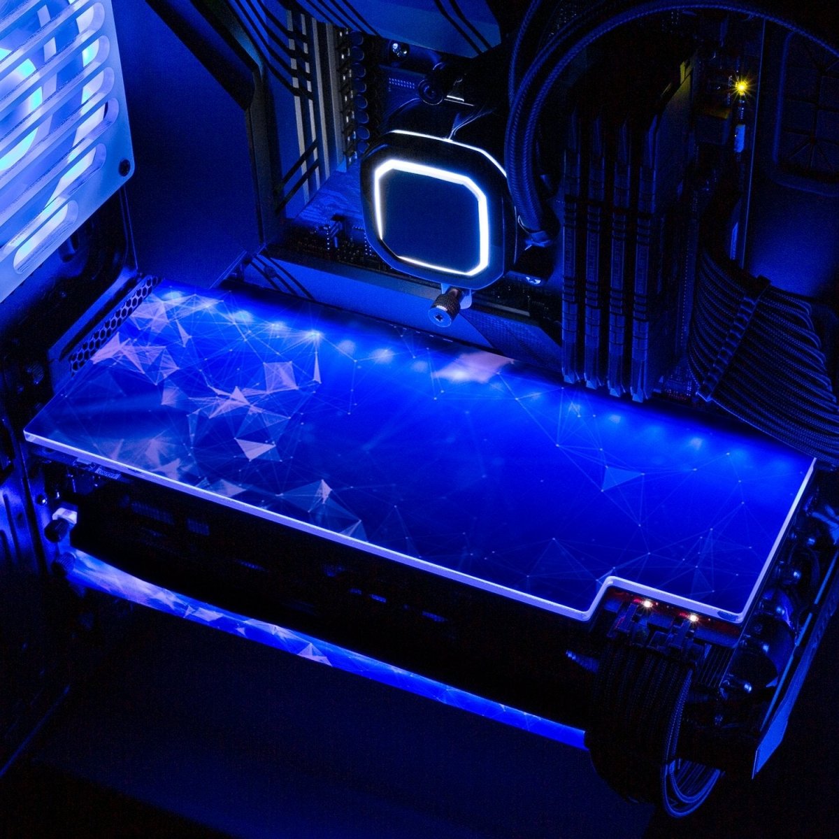 'Spectrum' Custom Design RGB GPU Backplate by V1 Tech | Tailored To Fit ...