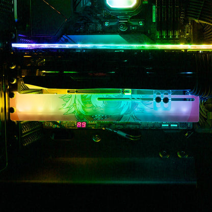 Sweet Tooth RGB GPU Support Bracket - Kuurakuu - V1Tech