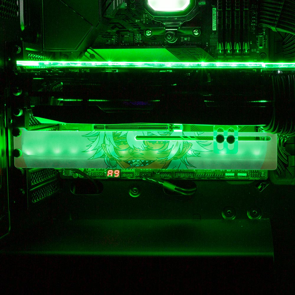 Sweet Tooth RGB GPU Support Bracket - Kuurakuu - V1Tech