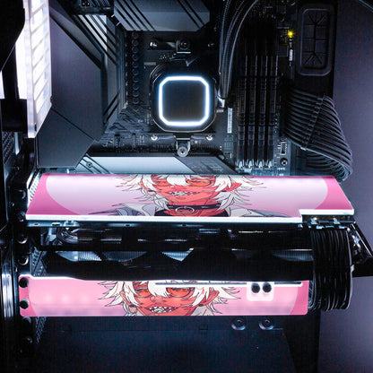 Sweet Tooth RGB GPU Support Bracket - Kuurakuu - V1Tech