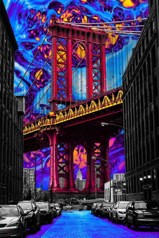 The Bridge Plexi Glass Wall Art - Geoglyser - V1Tech