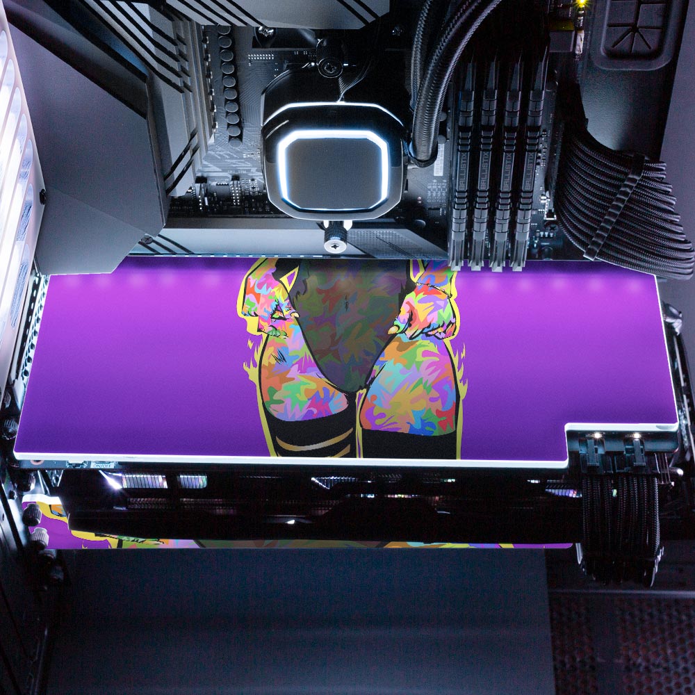 Technodrome1 - 'Tumble' | Custom RGB GPU Backplate by V1 Tech ...