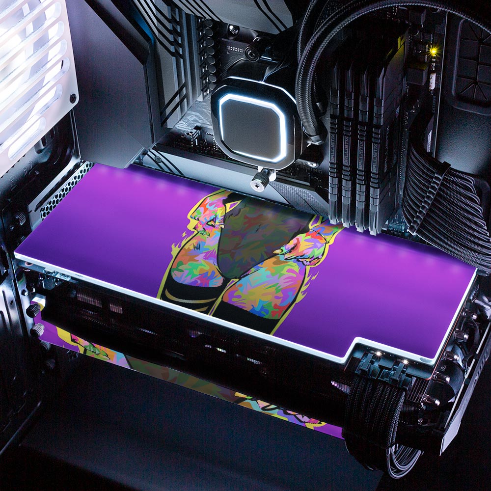 Technodrome1 - 'Tumble' | Custom RGB GPU Backplate by V1 Tech ...