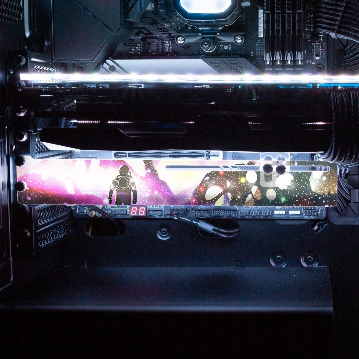 Unknown Land RGB GPU Support Bracket - V1Tech – V1 Tech