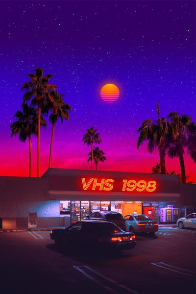 Yagedan - 'VHS 1998' | Acrylic Glass Print | Shatter-Resistant
