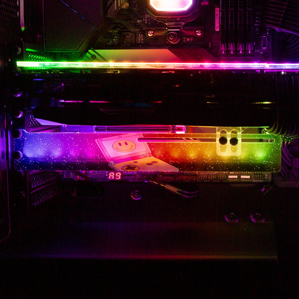 Gpu Rack Amd Rgb Videogame RGB GPU Support Bracket - Javilostcontrol - V1Tech – V1 Tech